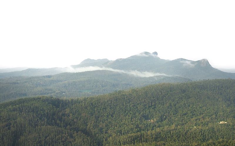 Western Ghats from Mullayanagiri, Chikmagalur
