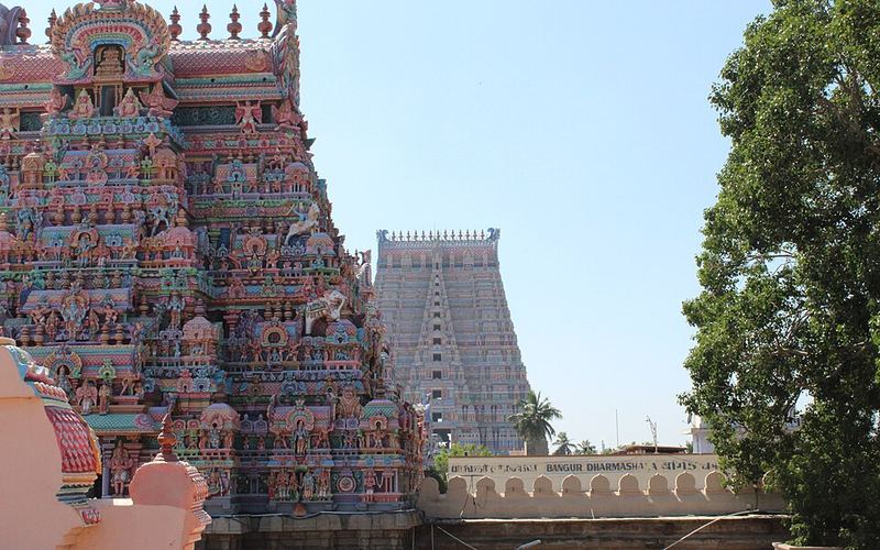 Srirangam Ranganathaswamy Temple gopuram
